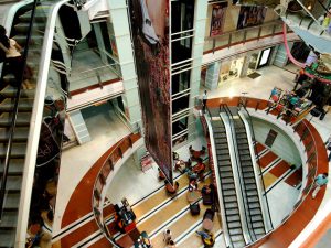 Atrium View of DT Mega Mall