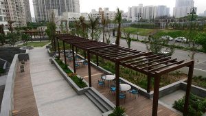 Apartment Complex Landscape