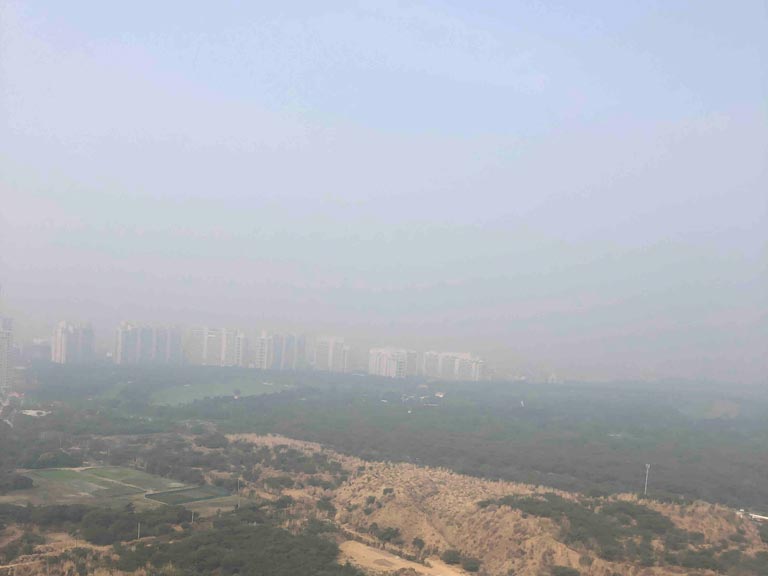 Aravalli View at 4BHK Apartment in DLF Crest