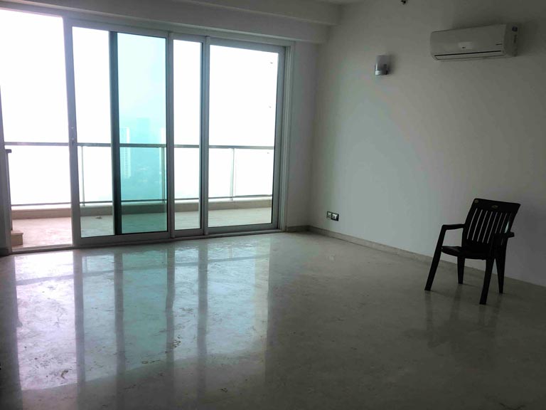 Living Room 2 at 4BHK Apartment in DLF Crest