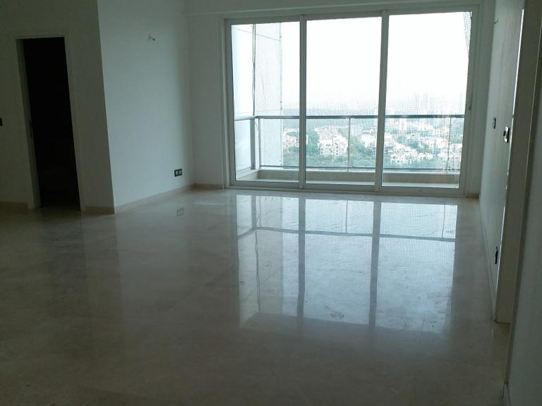 Living Room at 4BHK Apartment in Crest